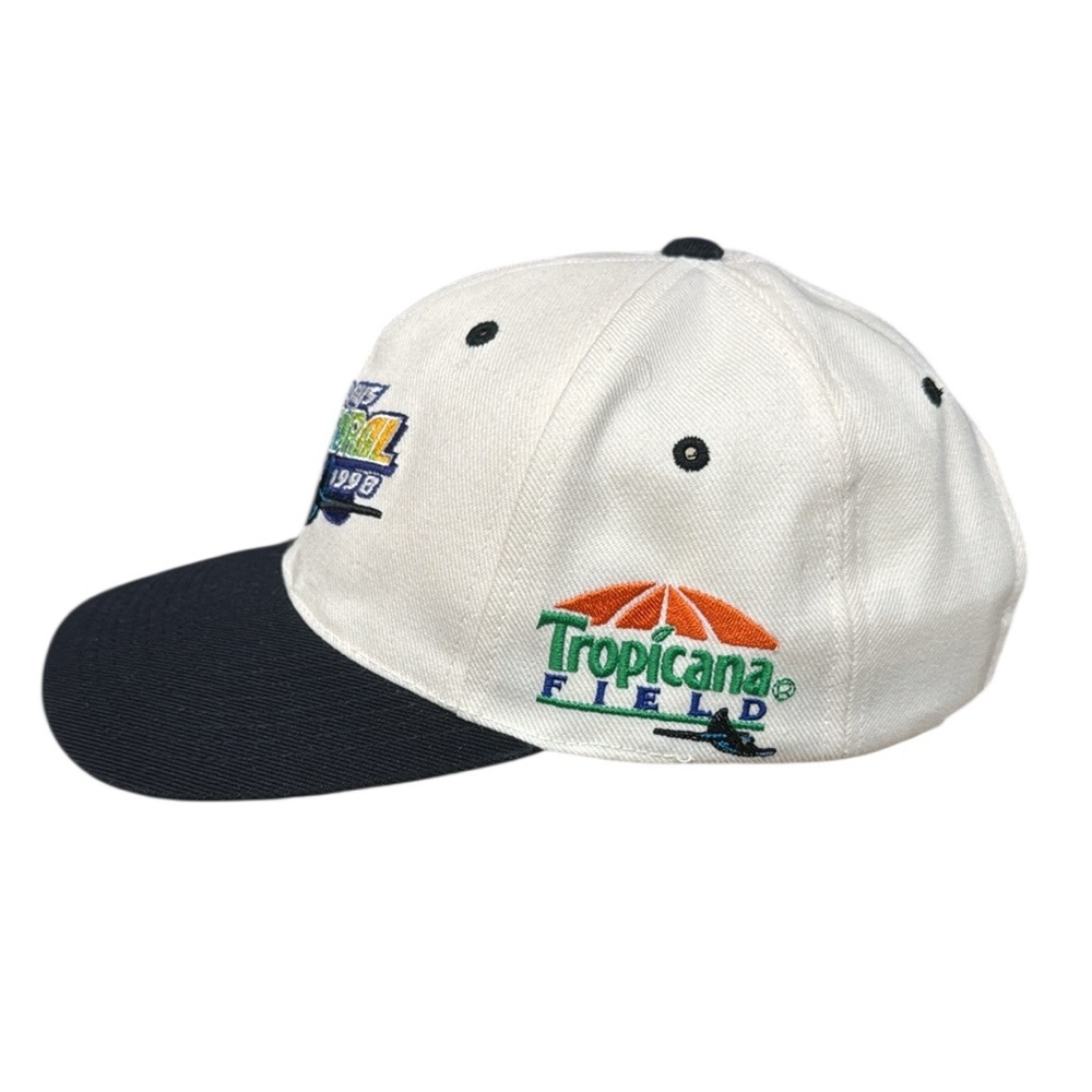 Rare Twins Enterprises 1998 Tampa Bay Devil Rays Inaugural Season Snapback Hat - Picture 7 of 13